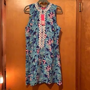 NWT Lilly Pulitzer Turtle Villa Jane Shift Dress